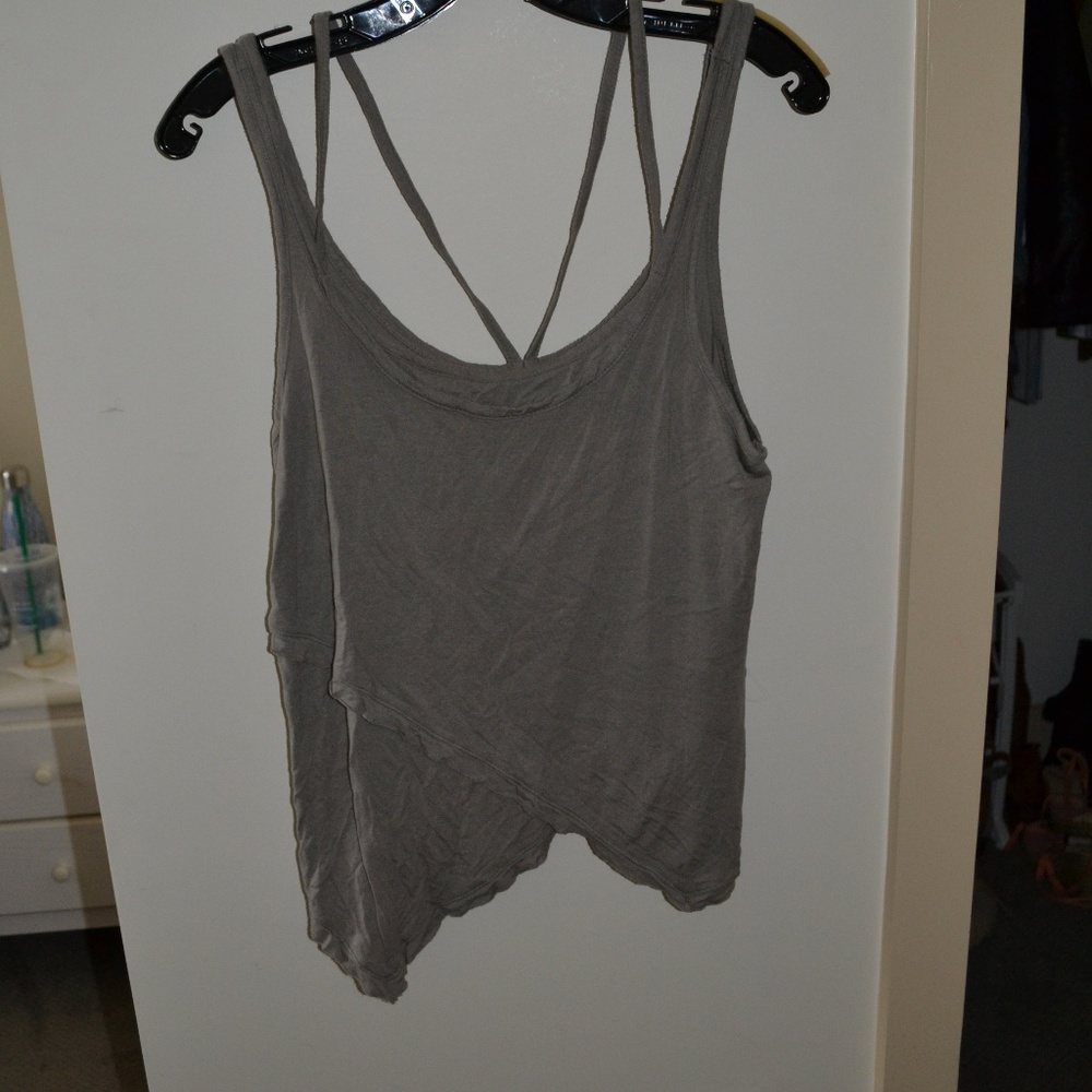 Free People Asymmetrical Tank Top